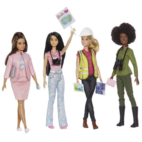 mattel barbie eco dolls.